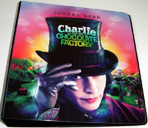 CHARLIE AND THE CHOCOLATE FACTORY ULTIMATE MINI-MASTER SET WITH BINDER+++