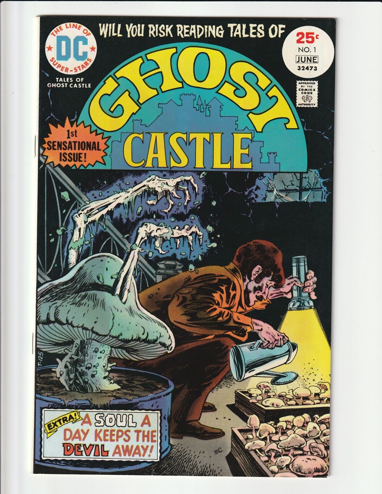 TALES OF GHOST CASTLE #1 VF+ 8.5 FIRST APPEARANCE OF LUCIEN THE LIBRARIAN DC