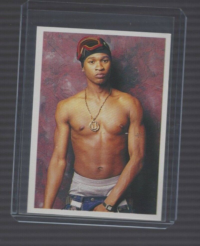 1999 Panini Smash Hits Sticker #136 Usher - RC -Music - Rap - Pop Stars - Bands