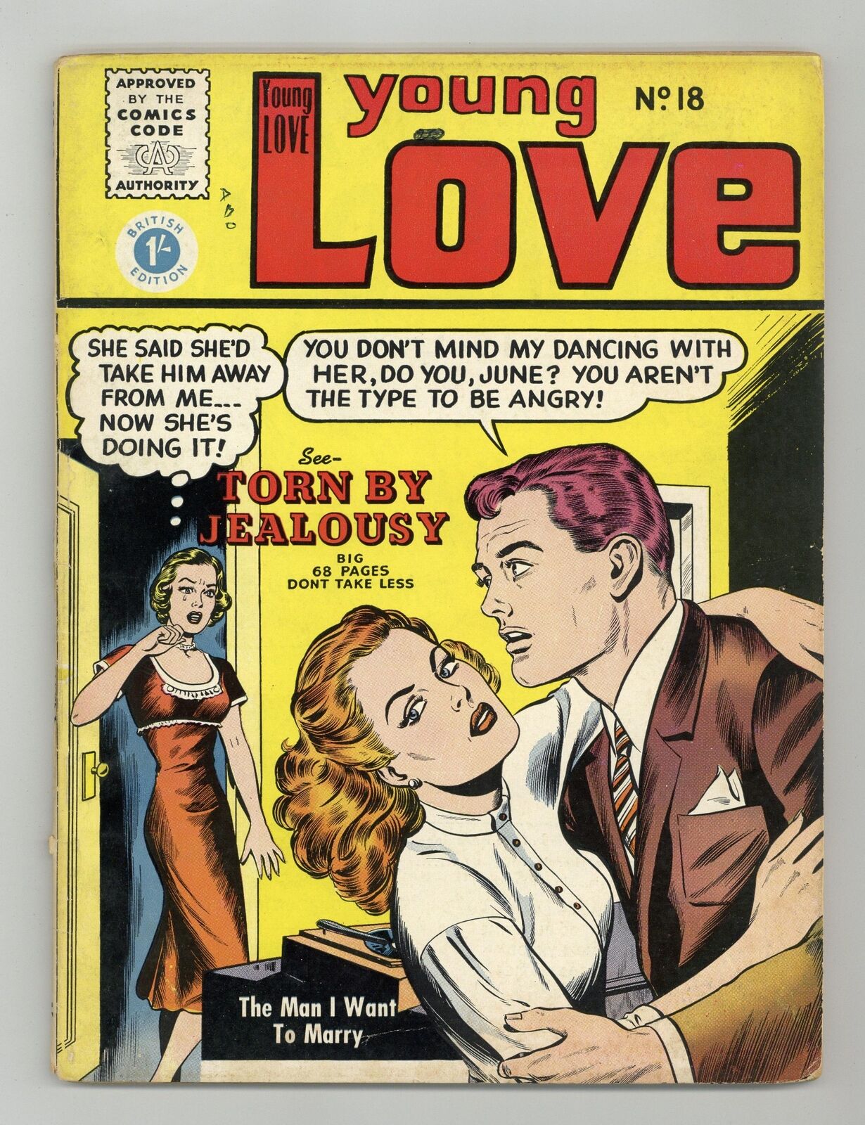 Young Love #18 GD+ 2.5 1954