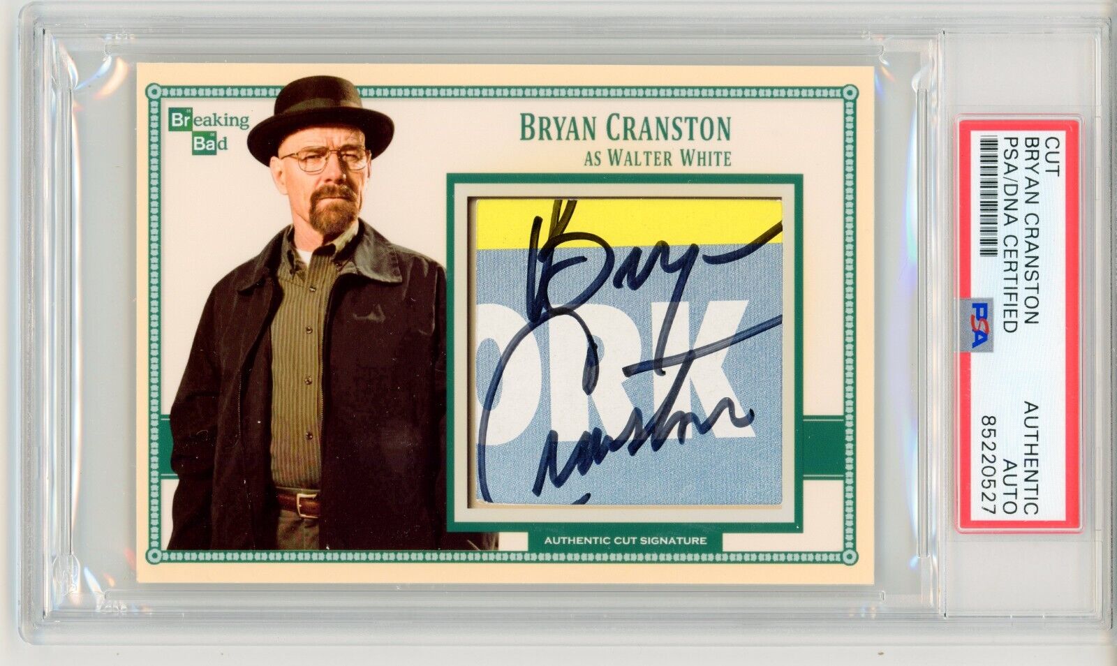 Bryan Cranston ~ Signed Autographed Breaking Bad Trading Card Auto ~ PSA DNA