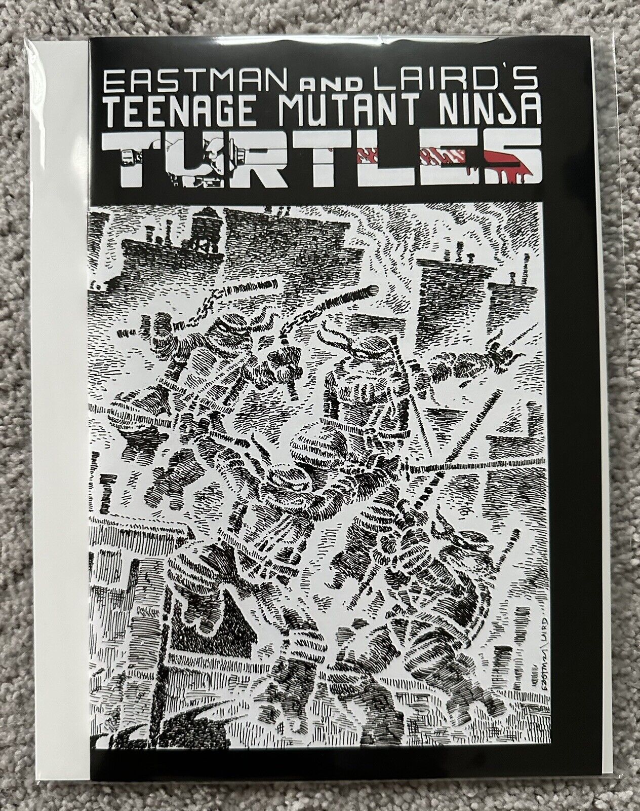 TEENAGE MUTANT NINJA TURTLES #1 K.Eastman 40th Anniversary Edition