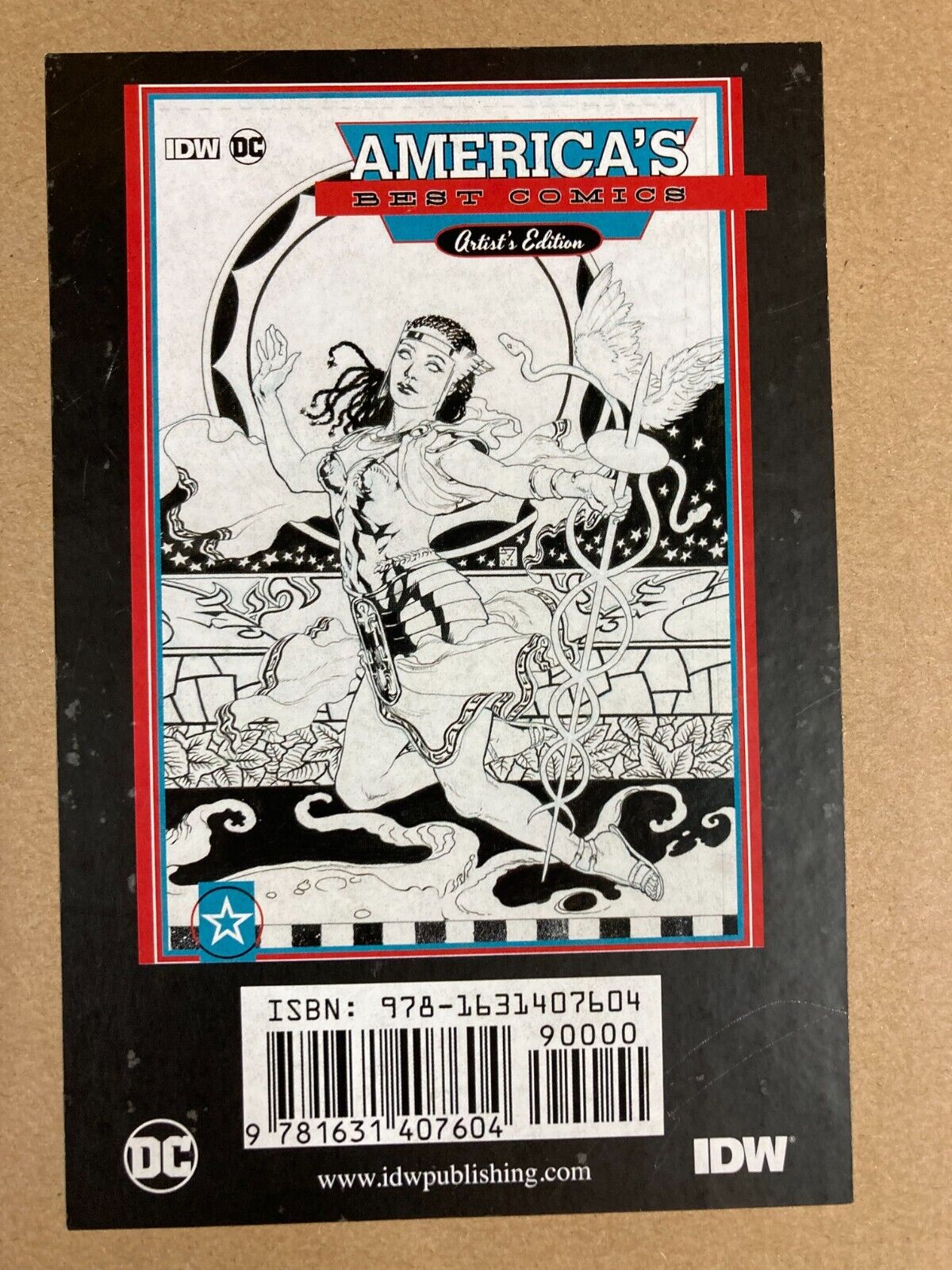 AMERICA'S BEST COMICS ARTIST'S EDITION HC IDW TOM STRONG SPROUSE COVER New