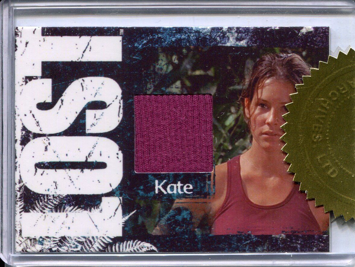 Lost Seasons 1-5 Dealer Incentive Kate's Tank Top Relic Costume Card #48/175