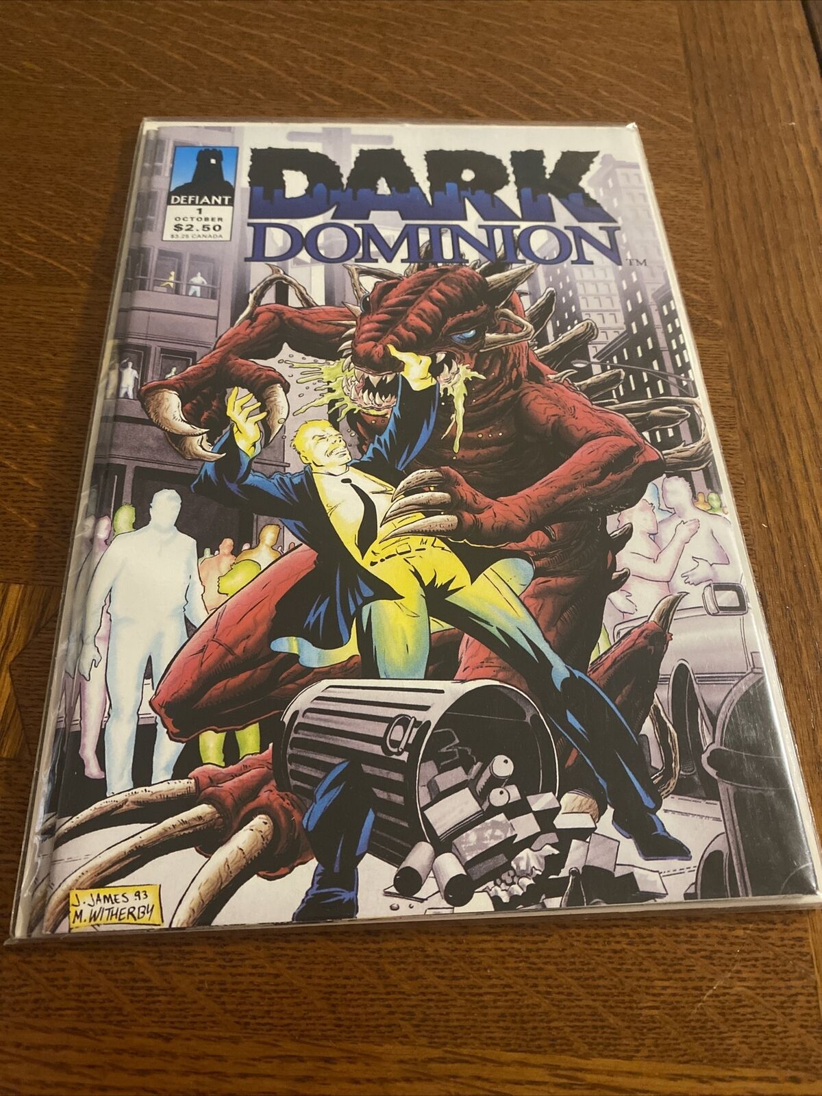 1993 Defiant Dark Dominion Comics #1-10 Set 