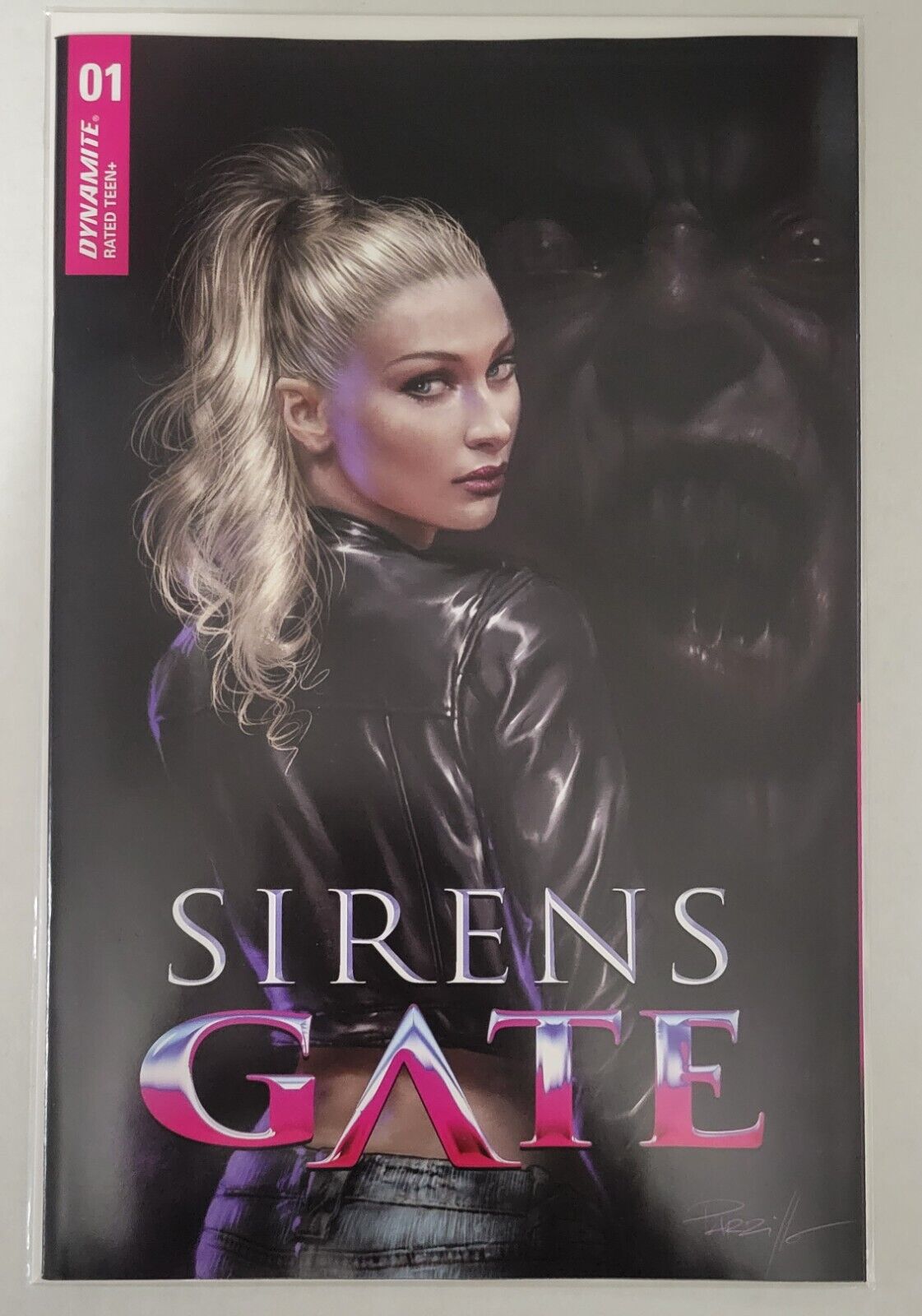 Sirens Gate #1 (Dynamite) NM, Parrillo Trade Dress Variant, 