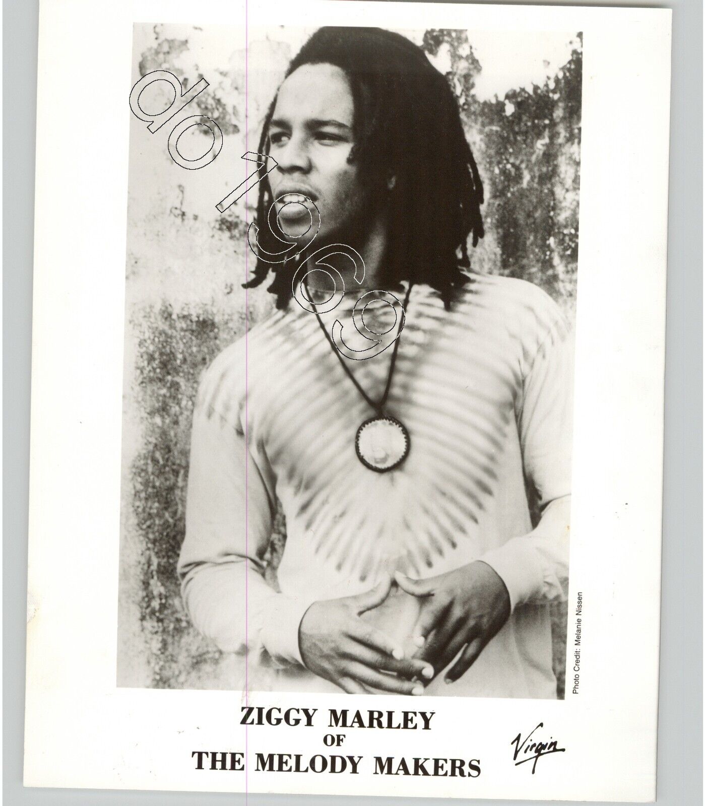 Musician ZIGGY BARLEY Son of BOB MARLEY. 1989 Press Photo Music Reggae