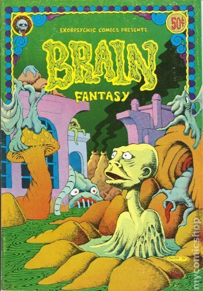 Brain Fantasy #1 VG 1972 Stock Image Low Grade