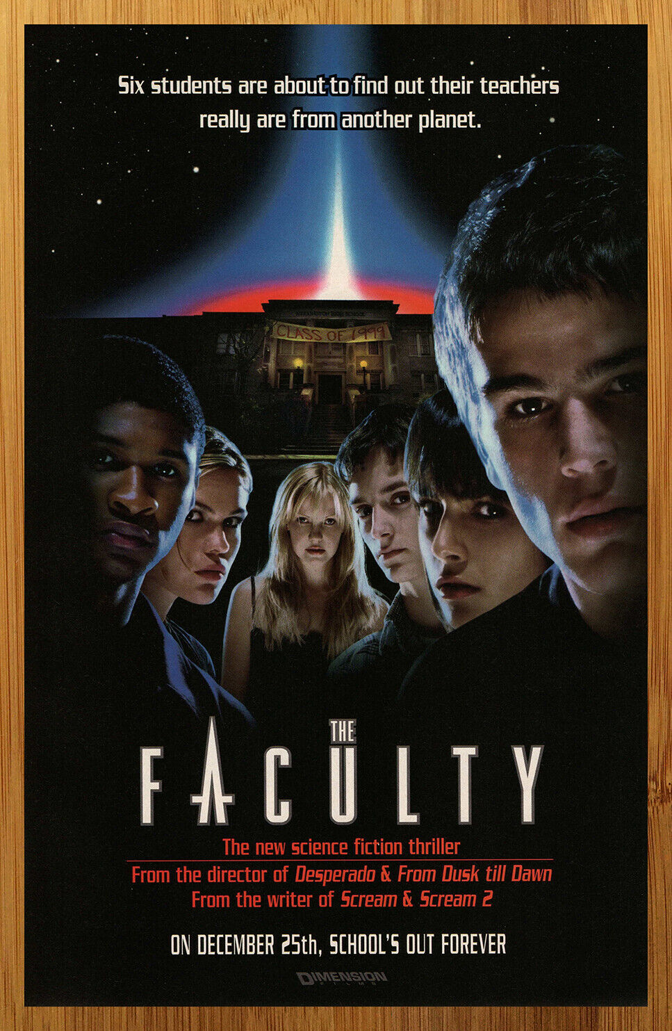 1998 The Faculty Movie Print Ad/Poster Josh Hartnett Usher Official Promo Art 