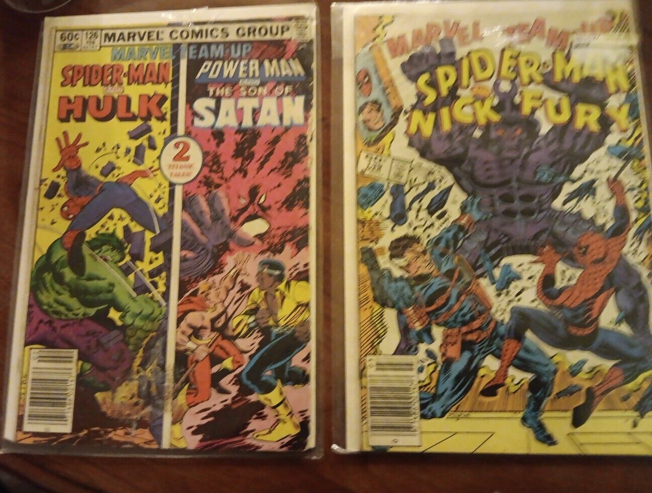 Lot of 2- Marvel Team Up - Issues 139 & 126
