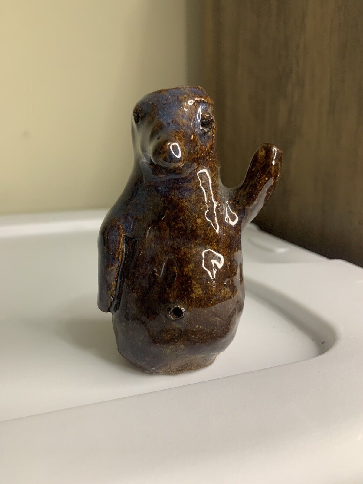 vintage ceramic figurine penguin
