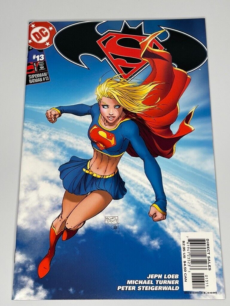 Superman/Batman #13 Michael Turner Supergirl Cover 2004 DC Comics