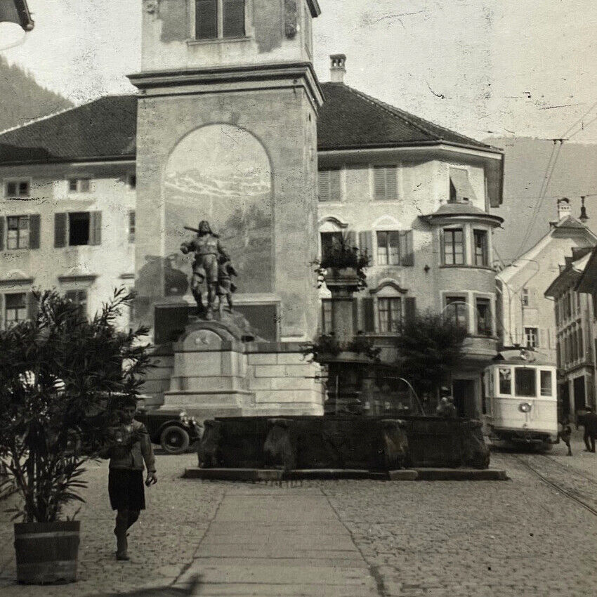 Antique 1928 William Tell Altdorf Monument 11\