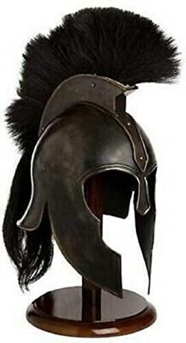 X-Mas Troy Achilles Armor Helmet Medieval Halloween Knight Crusader Greek X-Mas