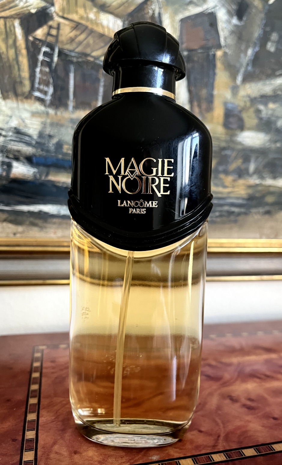 Vintage MAGIE NOIRE Lancome Large 100 ml 3.4 oz EDT Spray OLD Formula RARE