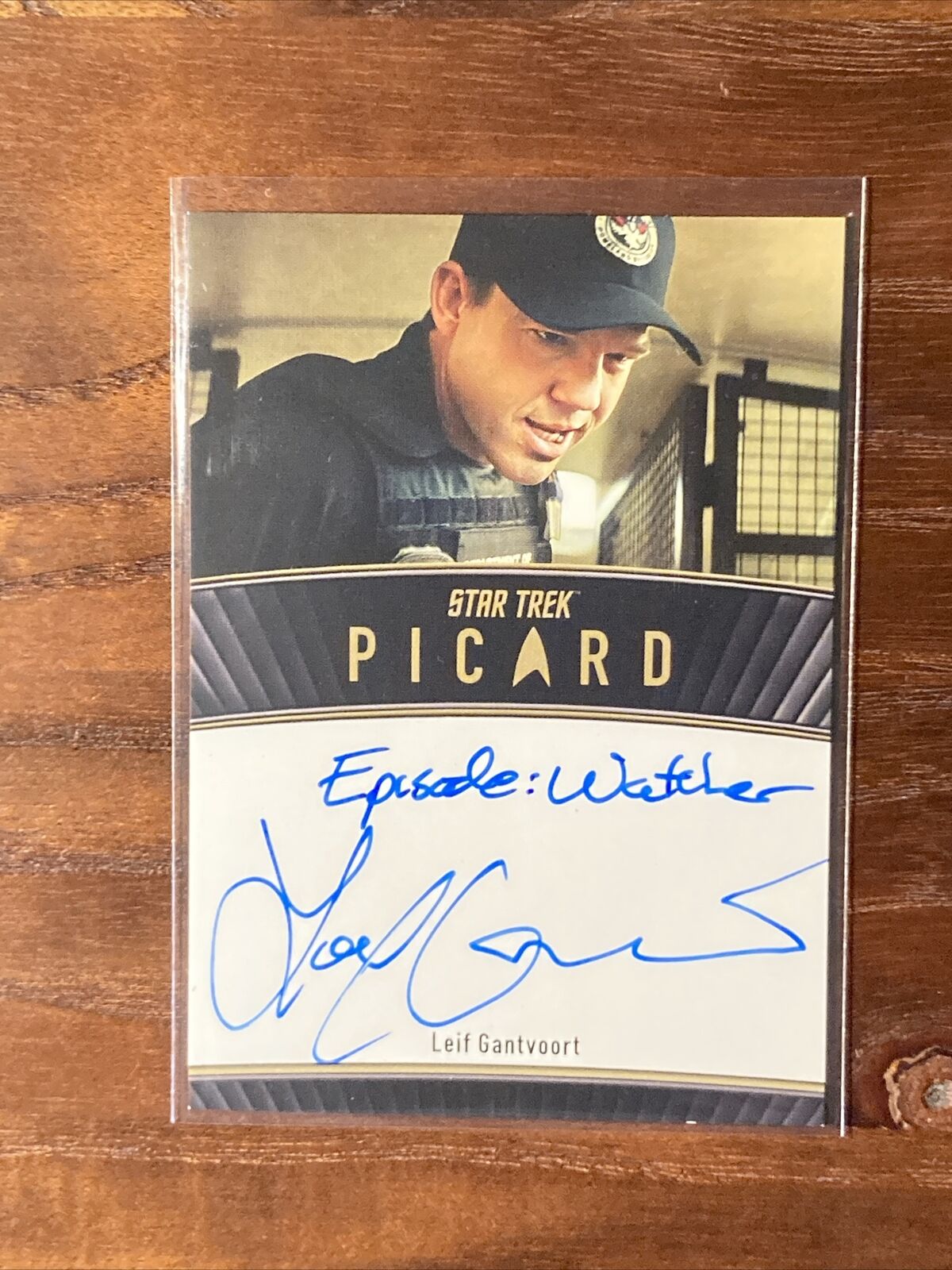 Star Trek: Picard Inscription Autograph Leif Gantvoort as ICE Officer Morris /50