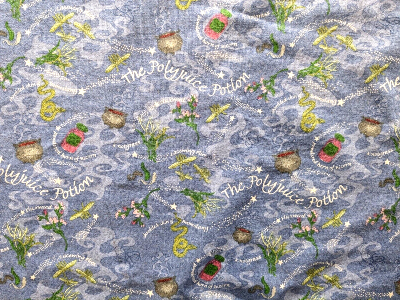 HARRY POTTER Cotton Fabric BTY x 45\