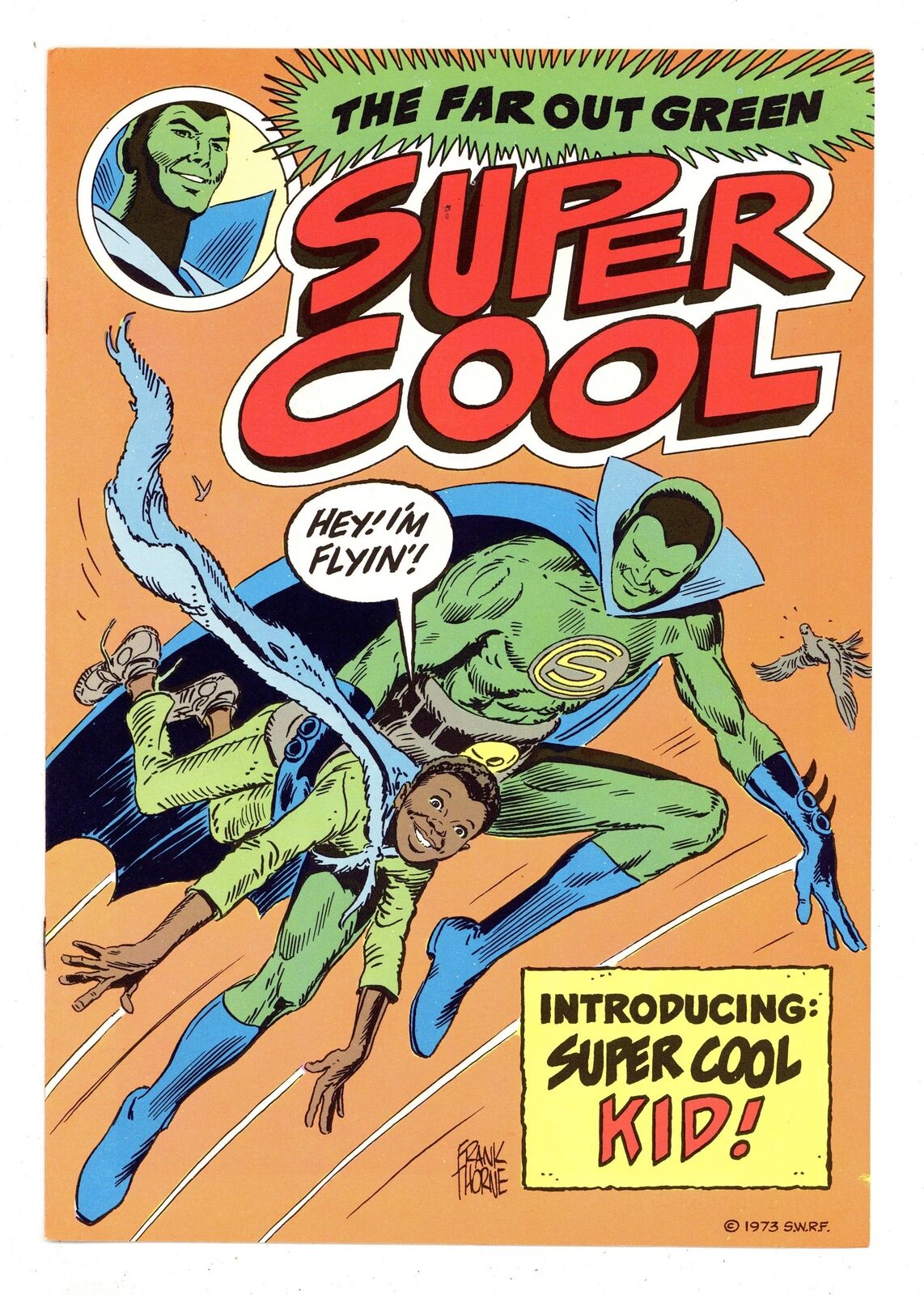 Far Out Green Super Cool #3 FN 6.0 1973
