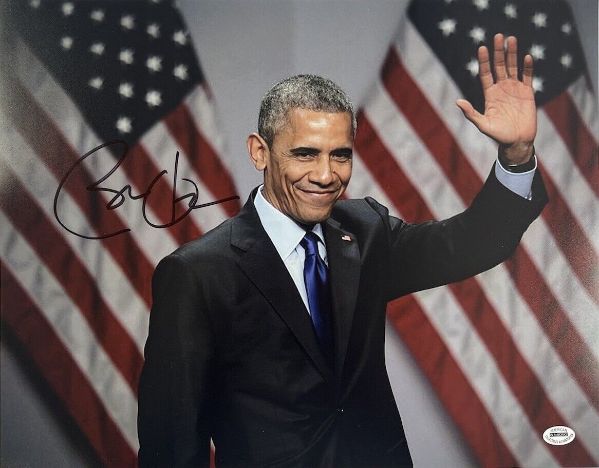Barack Obama US President Signed Autographed 11x14 Photo with COA