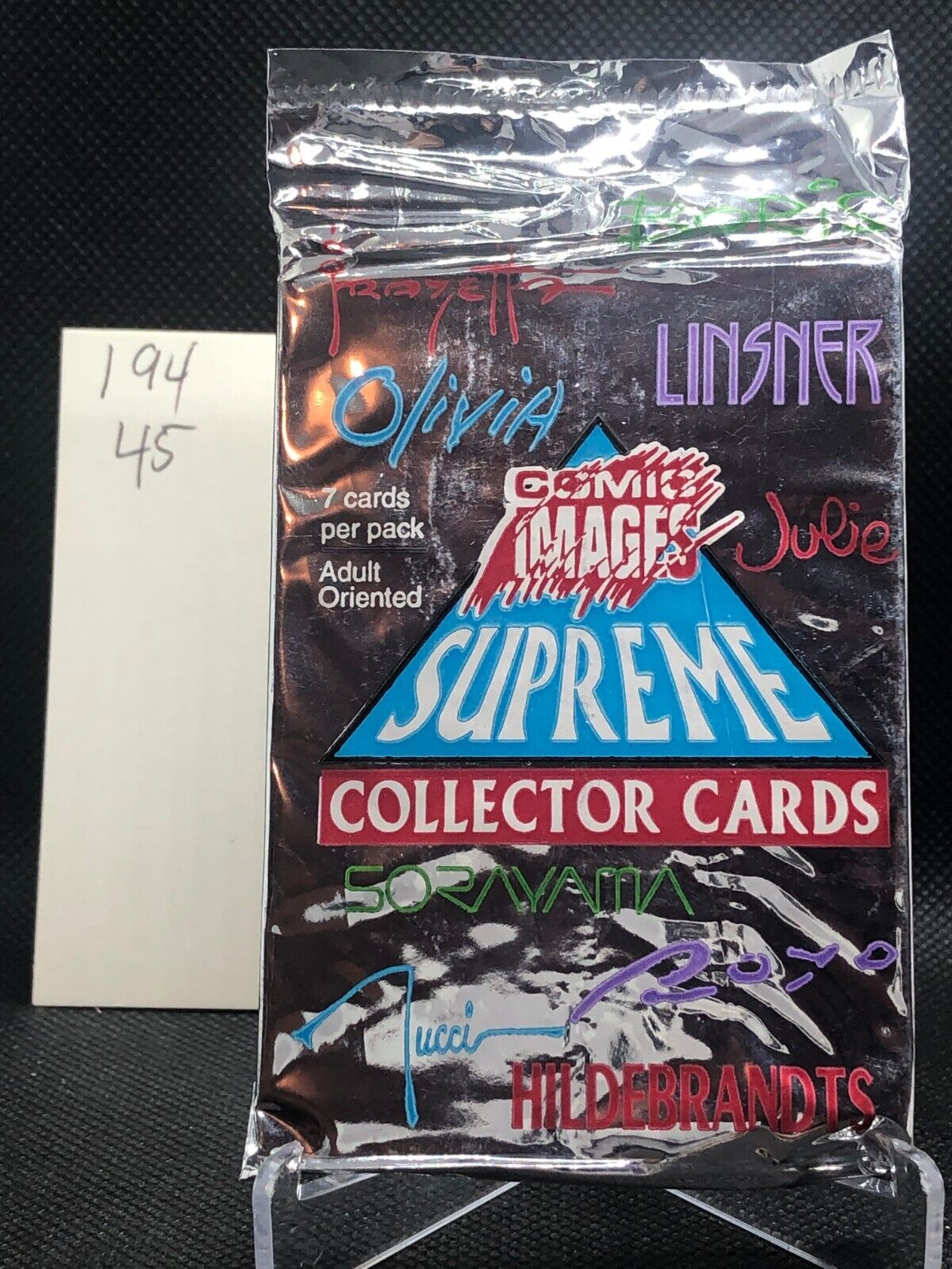 Comic Images 1996 Supreme Collector Trading Cards Sealed 1 Pack Frazetta, Olivia