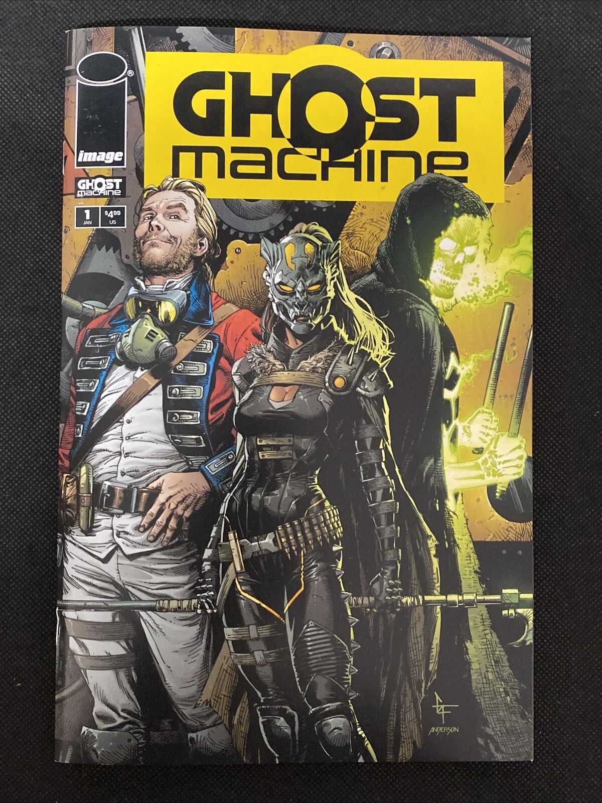 GHOST MACHINE #1 (One Shot) (IMAGE 2024) Gary Frank Cover A 1st Print NM
