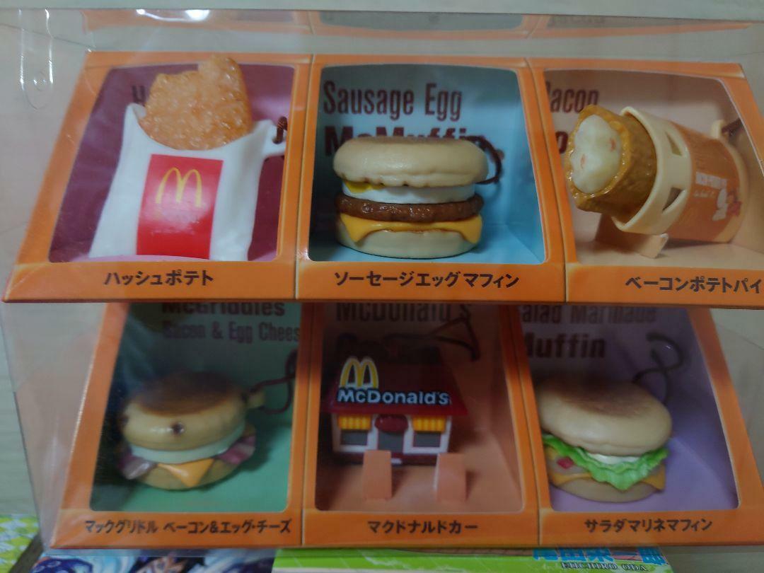 McDonald\'s Food Strap JAPAN  Limited Edition 6 Pieces Set Rare Box