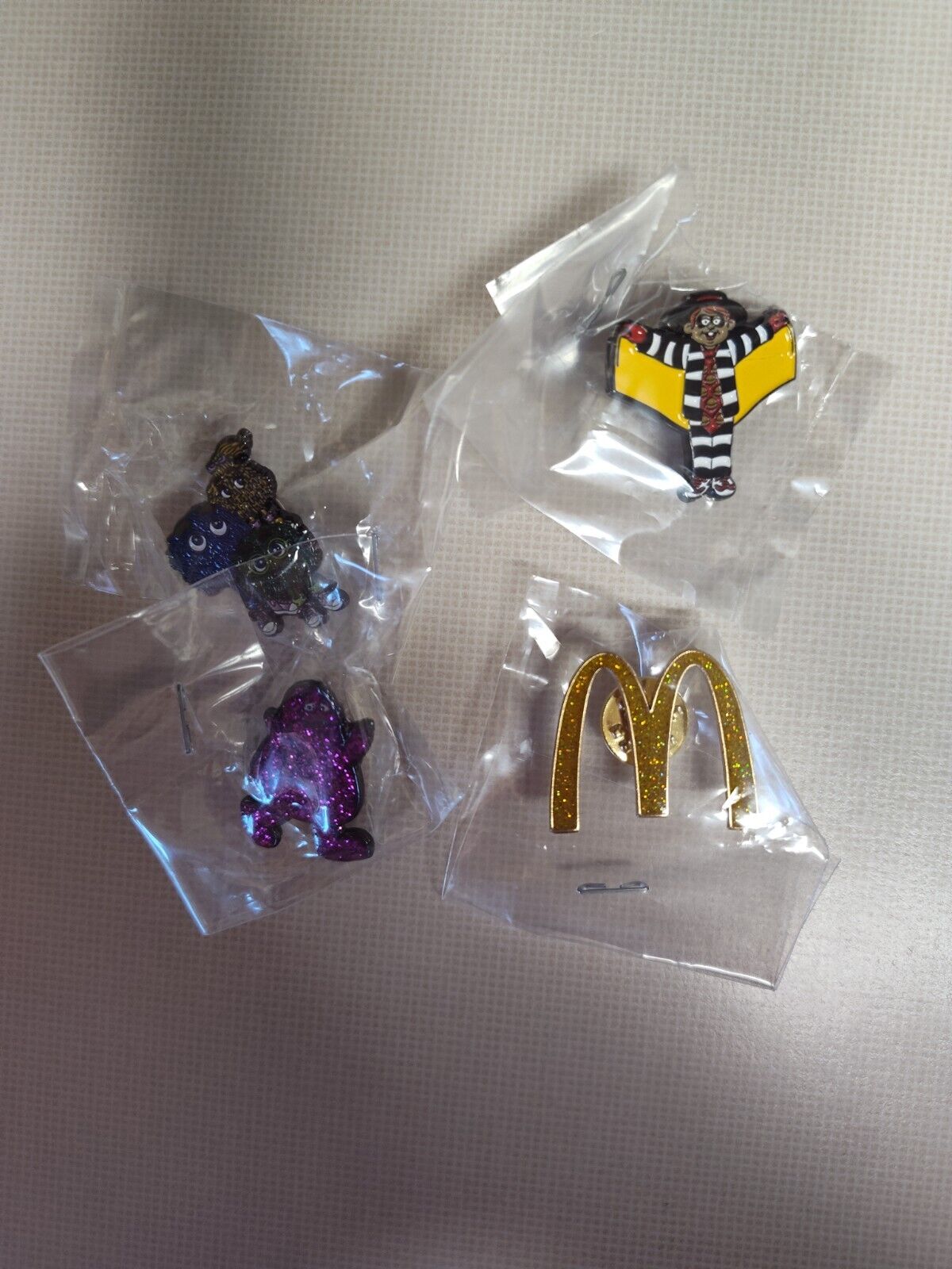 McDonald\'s land Character Pins 4