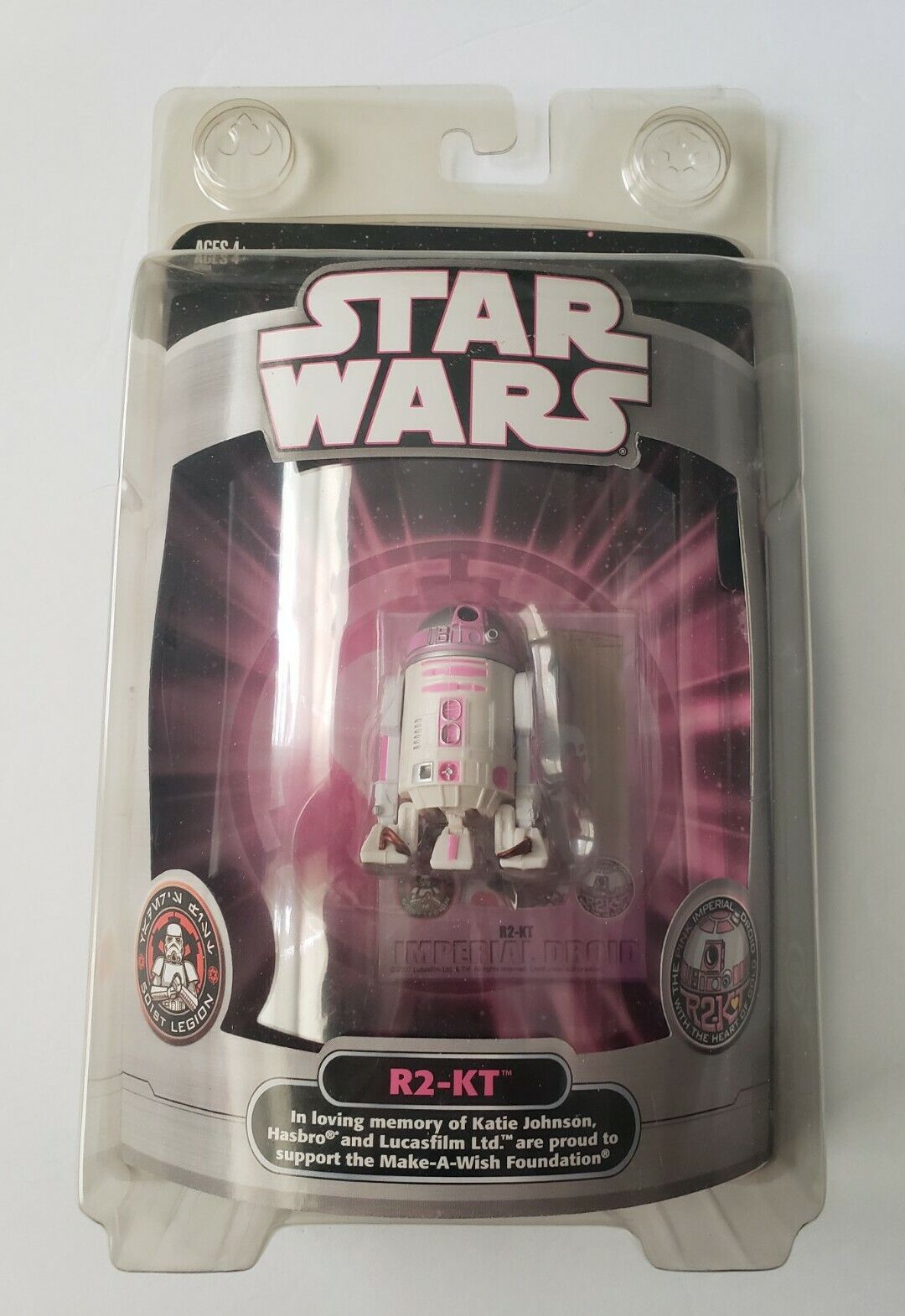2007 Star Wars R2-KT Comic Con Make A Wish Rare Figure NIB