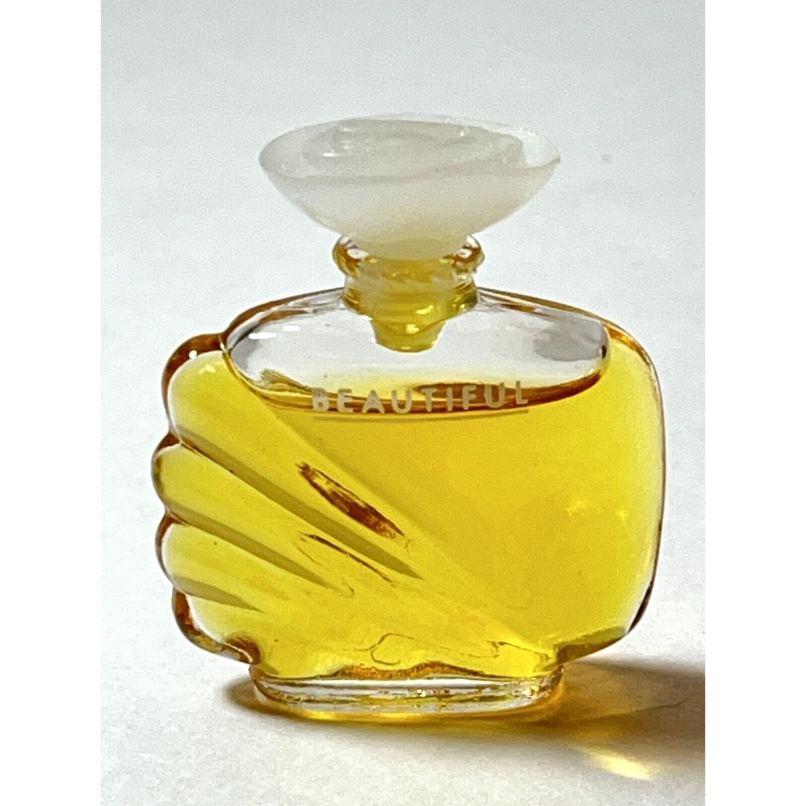 Vintage Estee Lauder Beautiful Perfume Miniature Almost Full .12oz READ