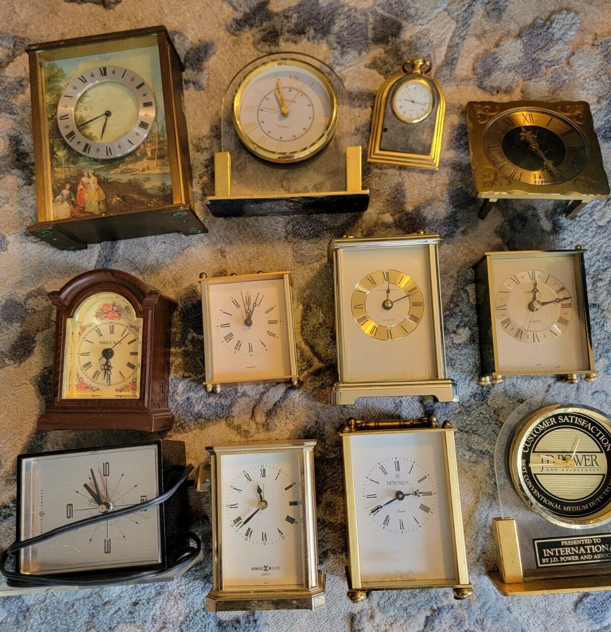 Small Vintage German Clocks