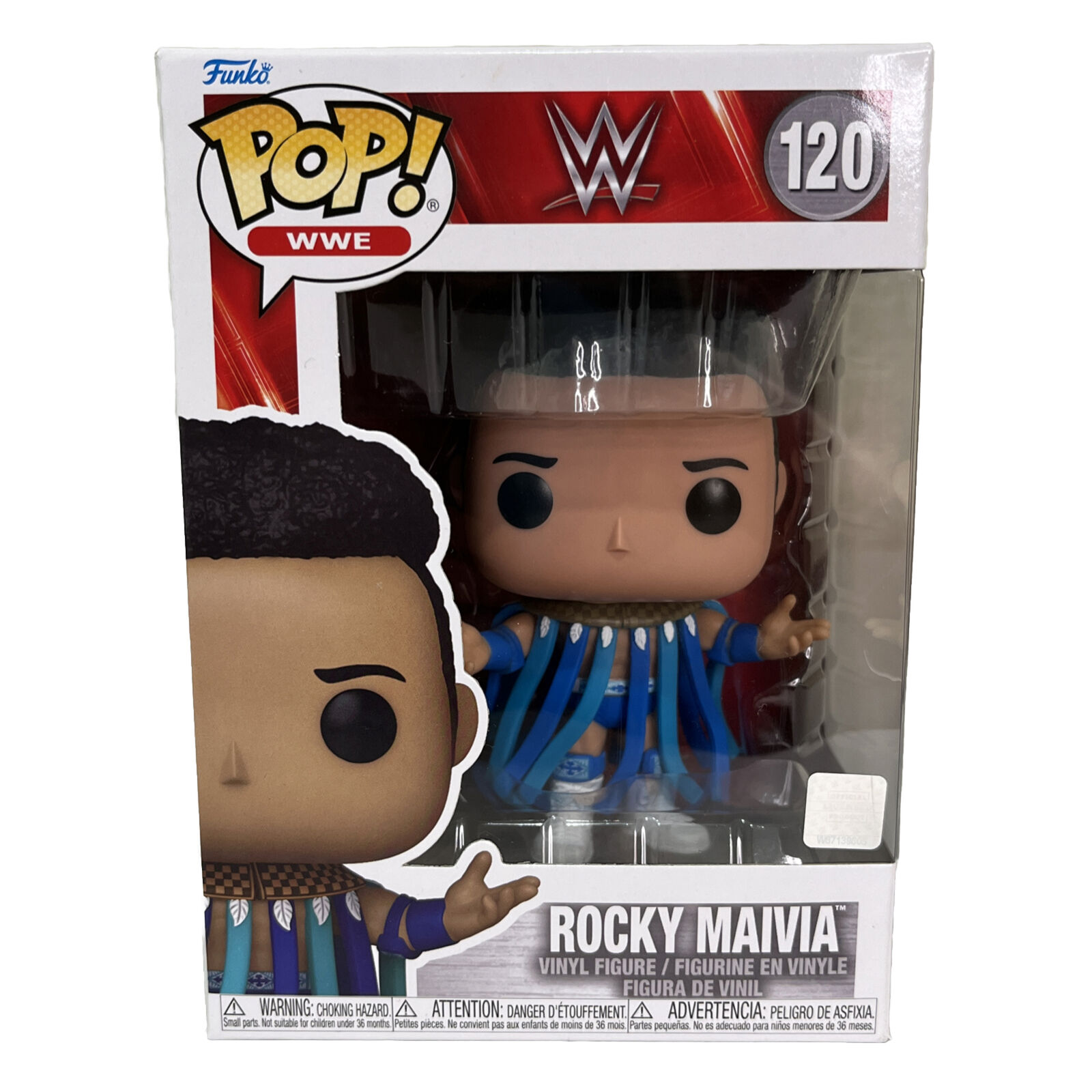 Funko Pop WWE The Rock Rocky Maivia 120 Toy Vinyl Figure Collectible WWF