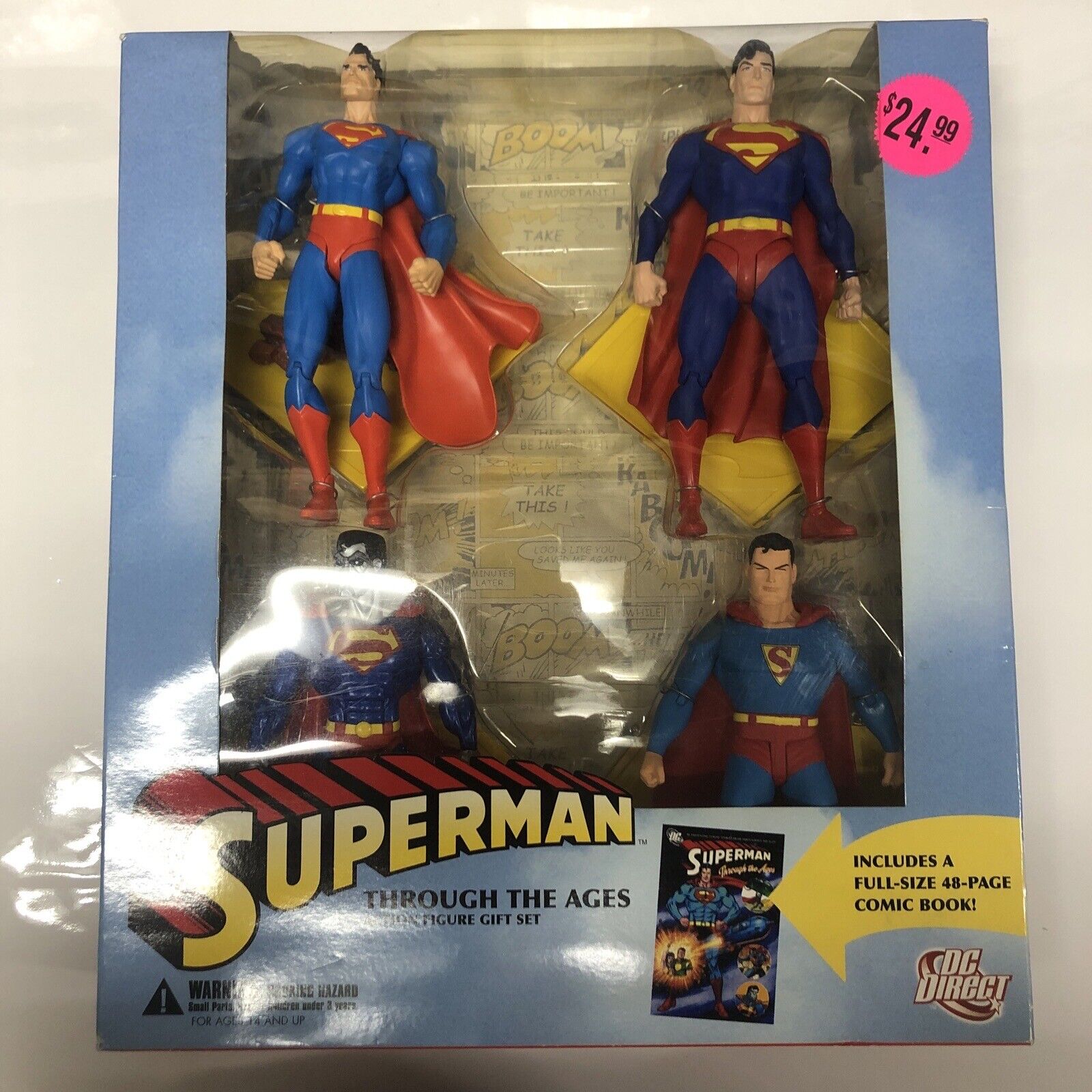 Superman Through The Ages (2006) • DC Direct Products • Action Figure Set