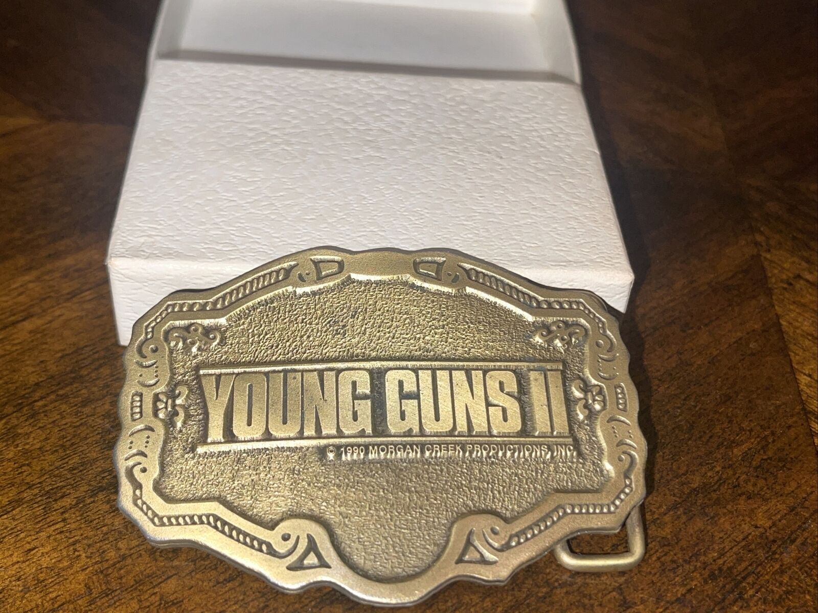 Vintage ￼Young Guns Youth II CD Hit Made In USA Belt Buckle Never used