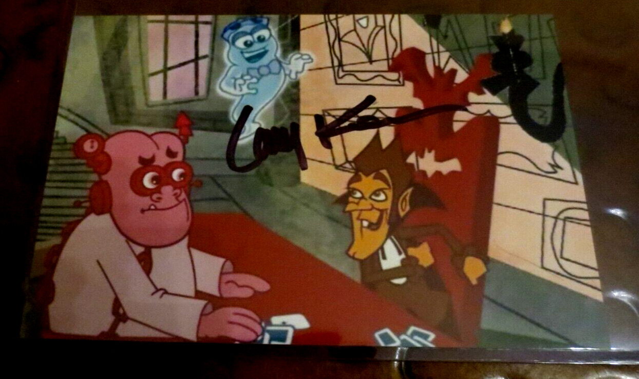 Larry Kenney voice actor Count Chocula Monster Cereal signed autographed photo