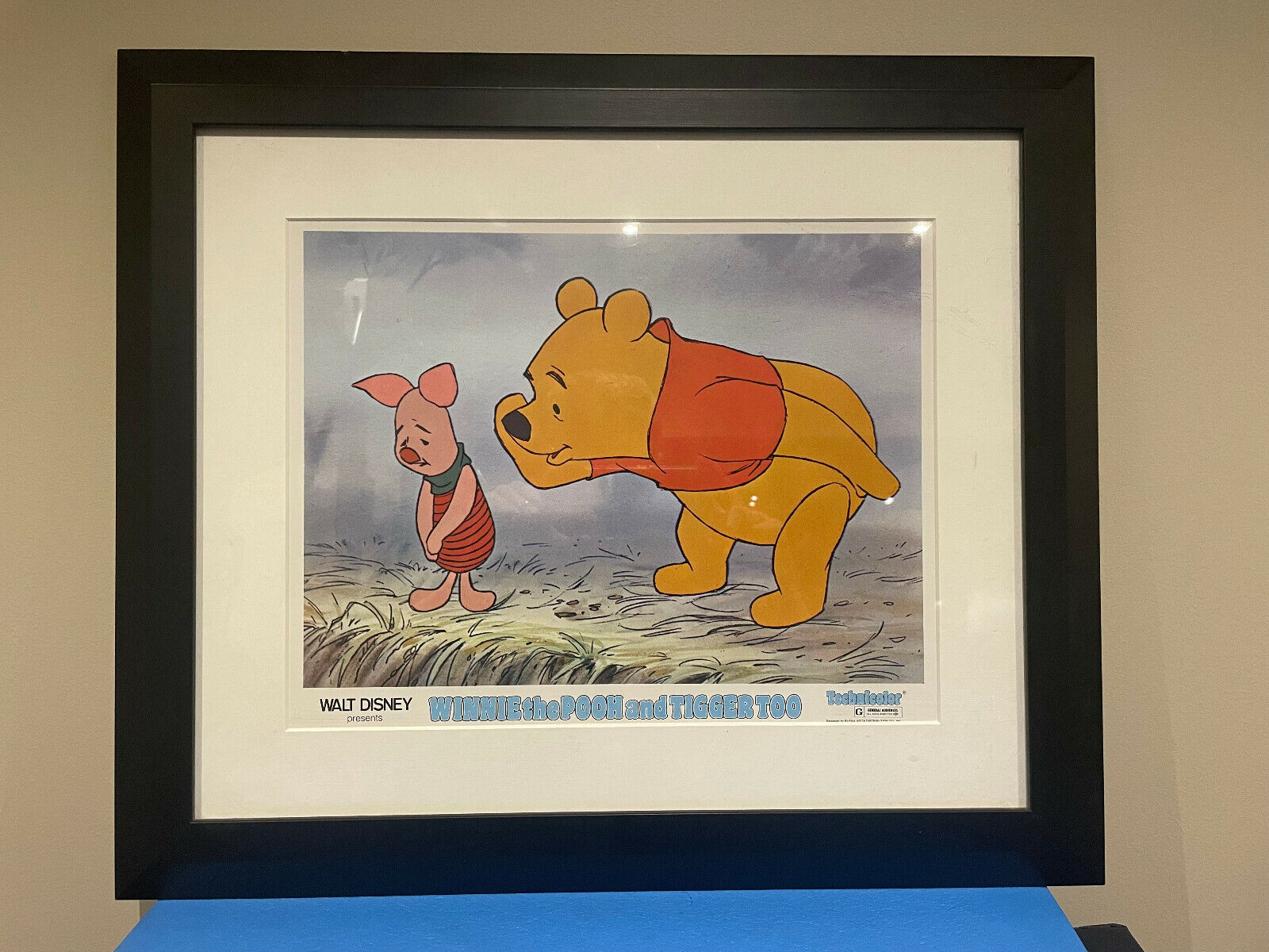 Winnie The Pooh & Piglet Original Movie Film Poster - Lobby Card - Mint - 1974