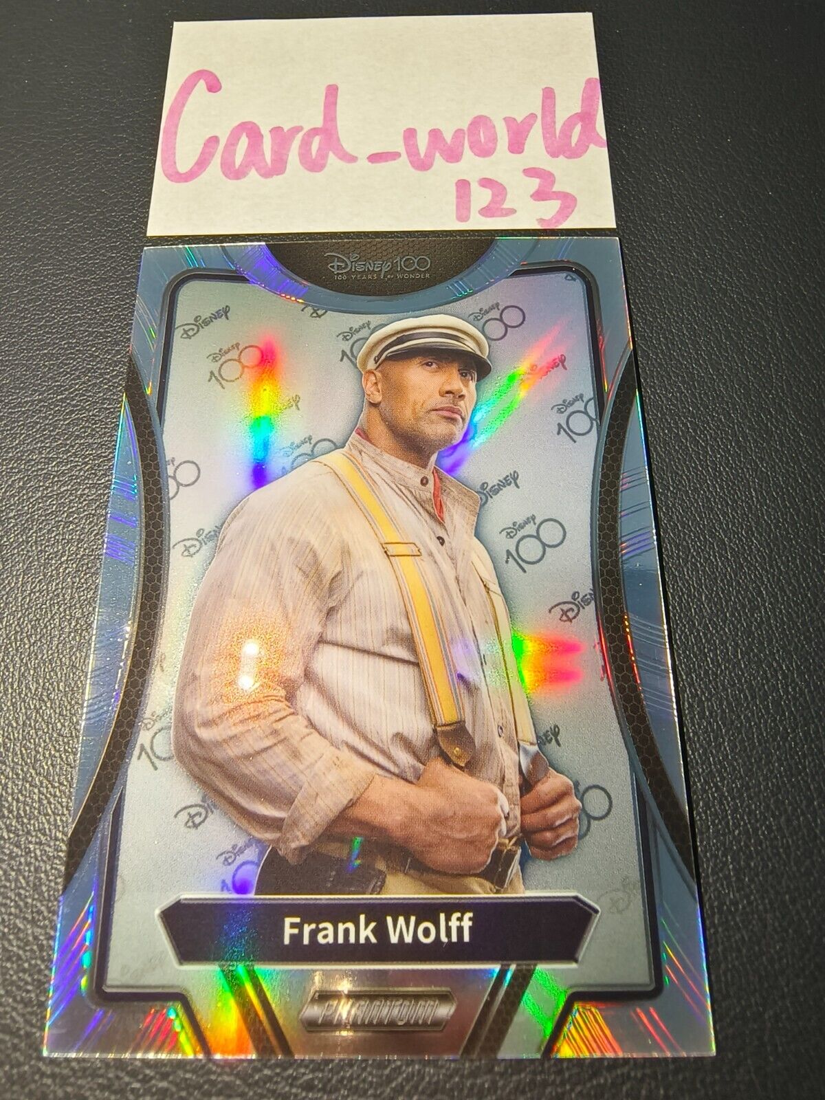 Frank Wolff The Rock Kakawow Phantom Disney 100Years Wonder Silver #PD-I-179