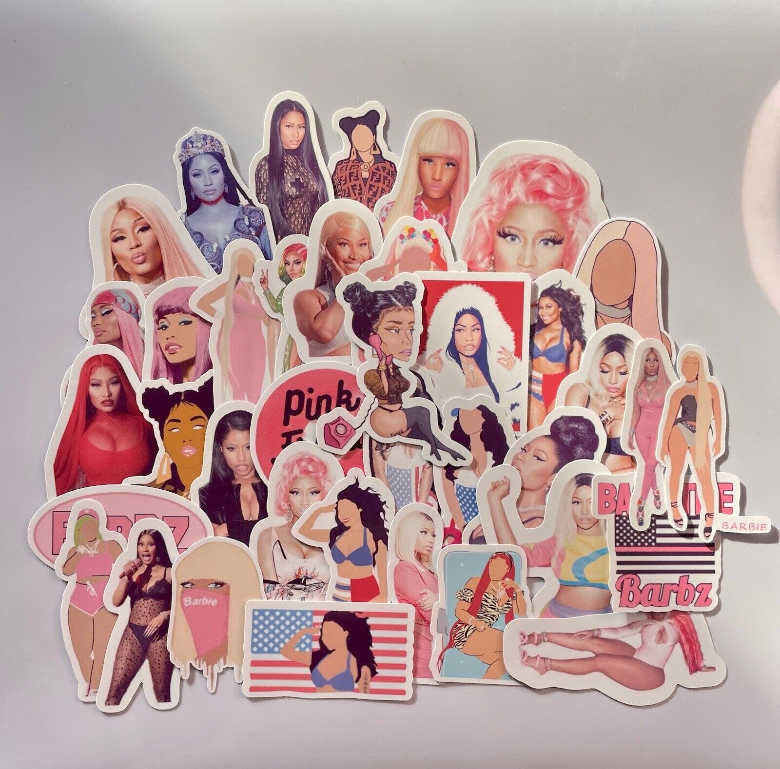 Nicki Minaj Stickers 40 Pack Waterproof Gloss Finish Stickers