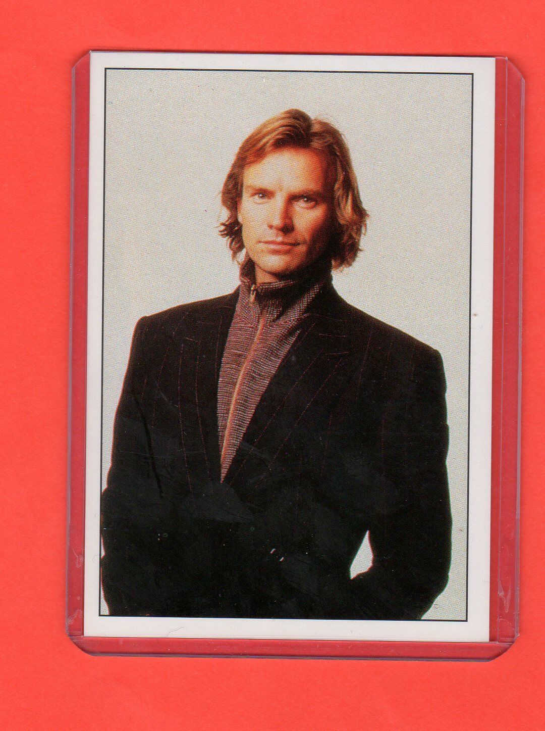 Sting  1988 Panini Smash Hits Card  Pack Fresh  