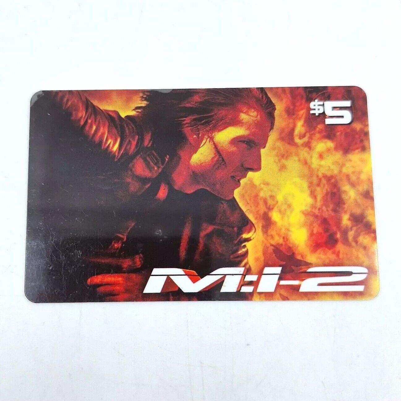 Mission Impossible 2 BLOCKBUSTER Video Gift Card 2000 Tom Cruise  *No Value Card