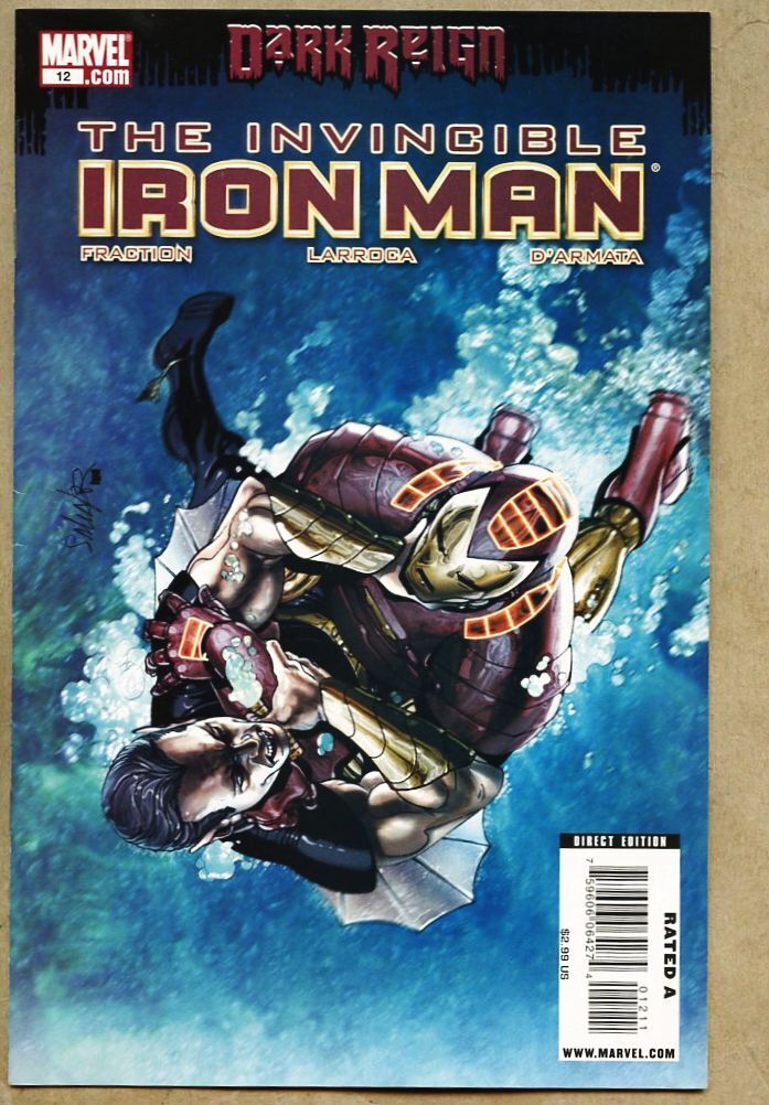 Invincible Iron Man #12-2009 fn 6.0 Pepper Potts Rescue Armor