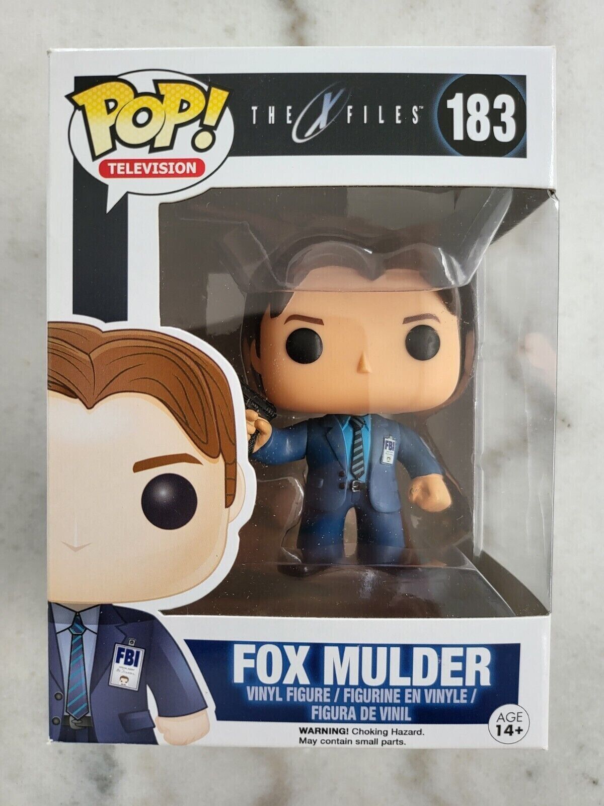 FUNKO POPTelevision:The X Files 183# Fox Mulder Exclusive Vinyl Action Figure