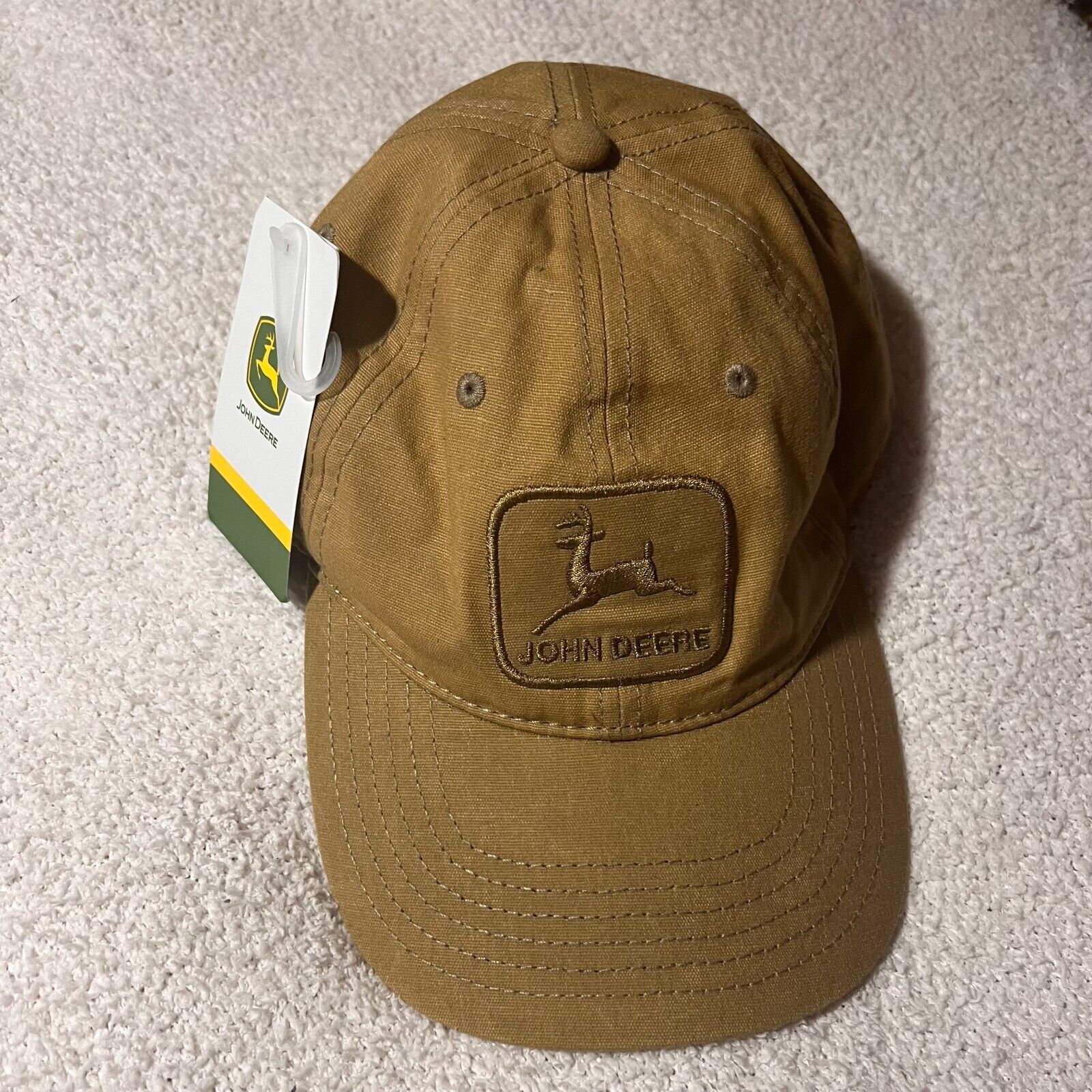 Authentic John Deere Hat New with Tags Duck Canvas Color One Size Fits All