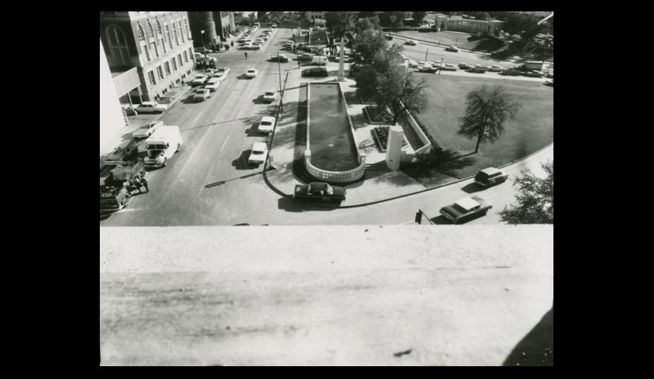 Lee Harvey Oswald Book Depository Window View PHOTO John F Kennedy Assassination