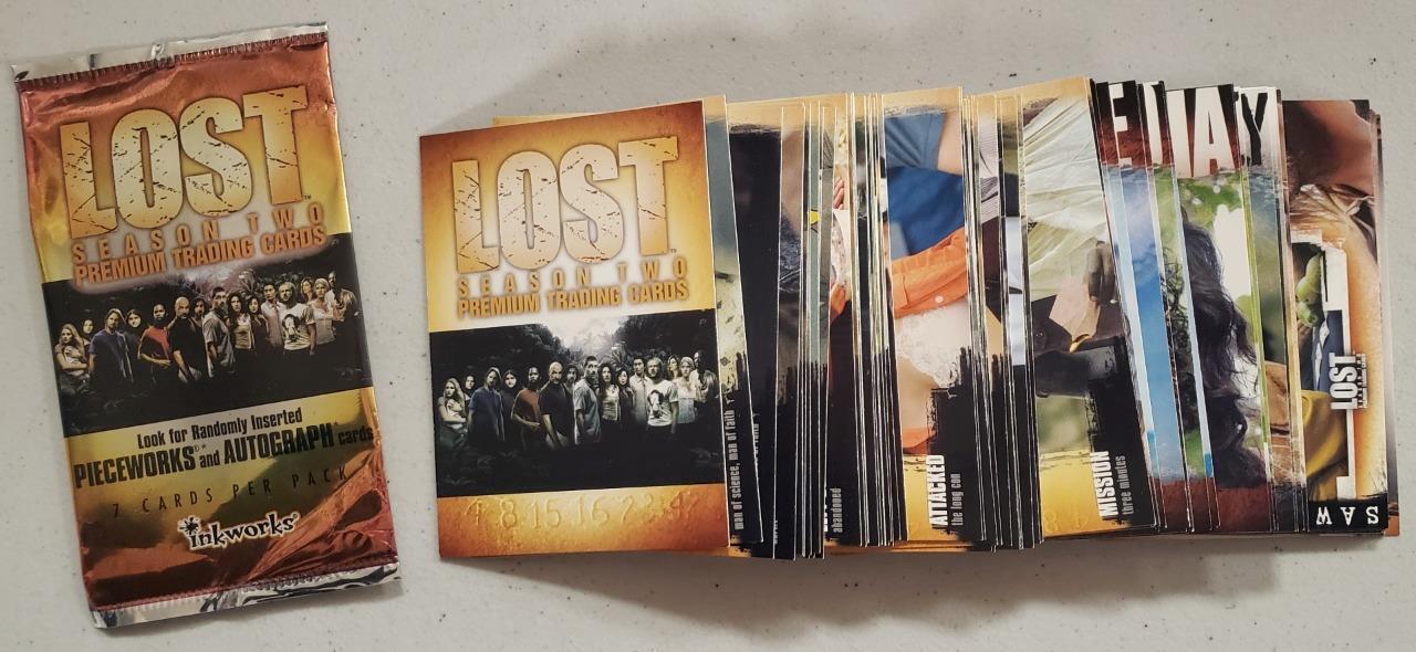 Lost Season Two Premium Trading Cards Full Set #1-90 Inkworks