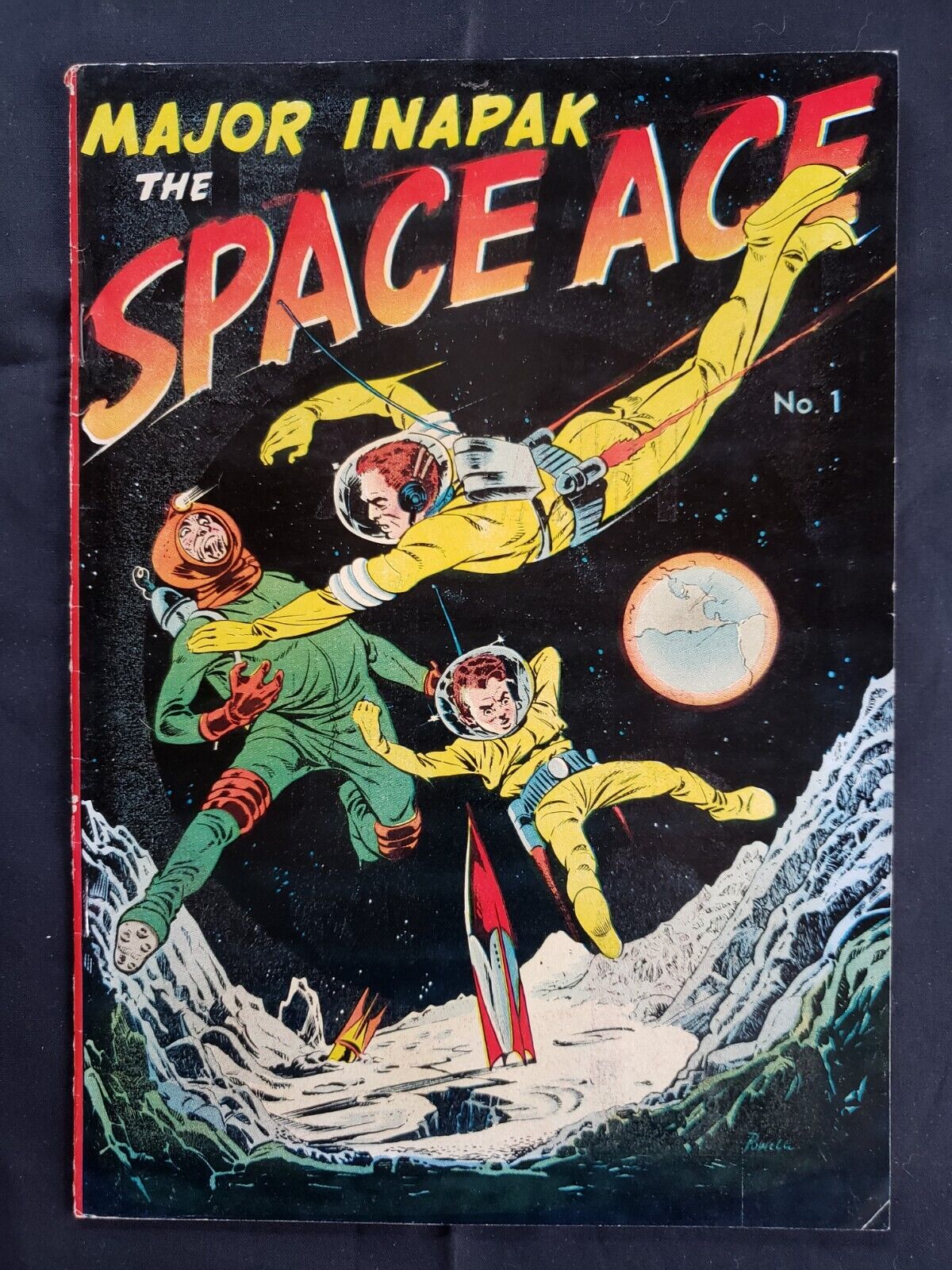 Major Inapak Space Ace Promo Comic Book No 1 1951 