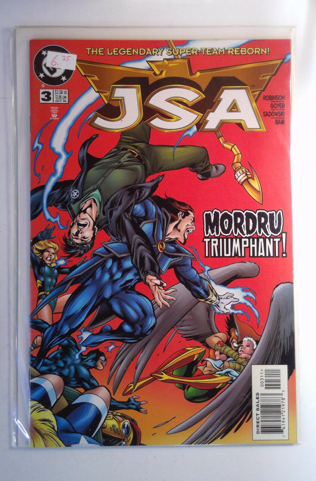 JSA #3 (1999) DC Comics 9.0 VF/NM Comic Book