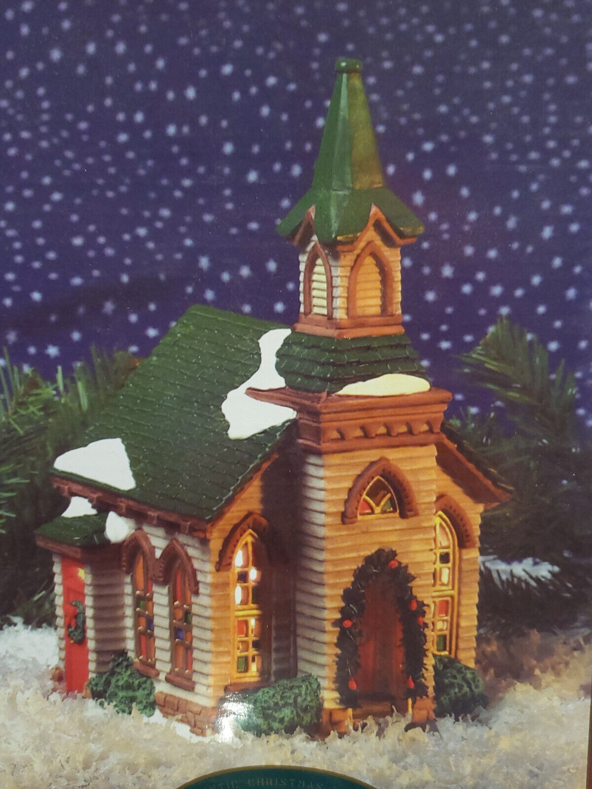 Christmas Valley, Lighted, Hand Painted, \