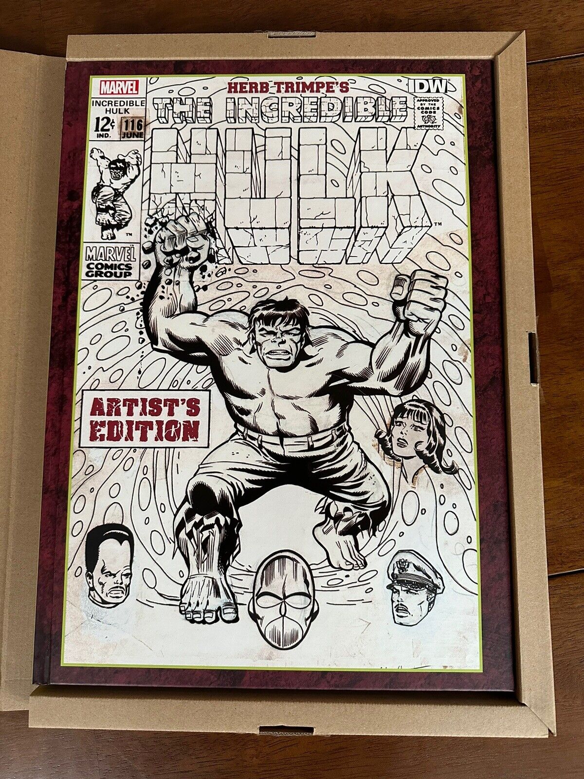 Herb Trimpe's Incredible Hulk Artist's Edition HC IDW New Sealed Marvel