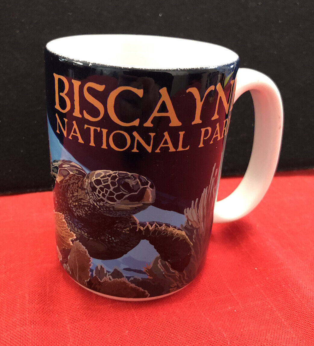 Biscayne National Park Coffee Mug Florida NEW Sea Turtle Park Gift Shop 2018