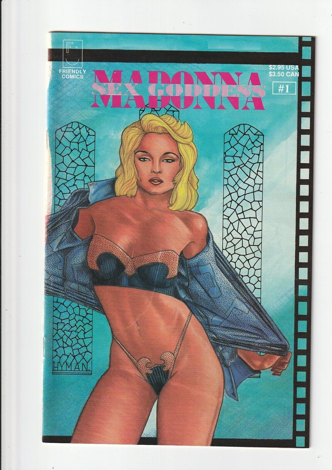 *SUPER RARE* - Madonna - Sex Goddess #1 HTF low print - Friendly Comics